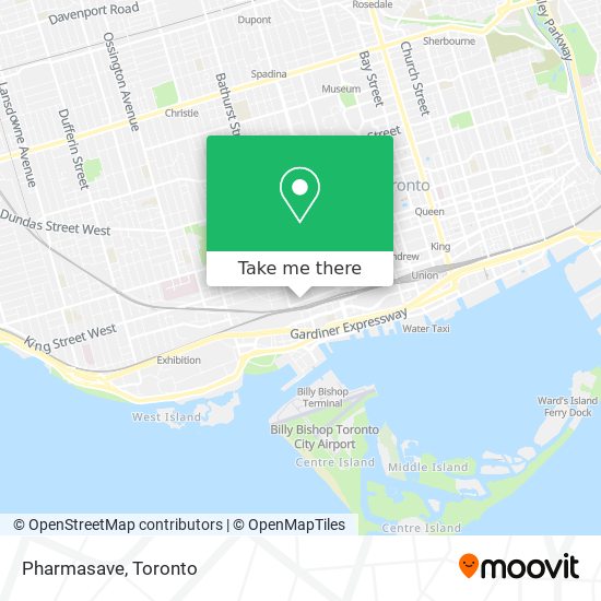 Pharmasave map