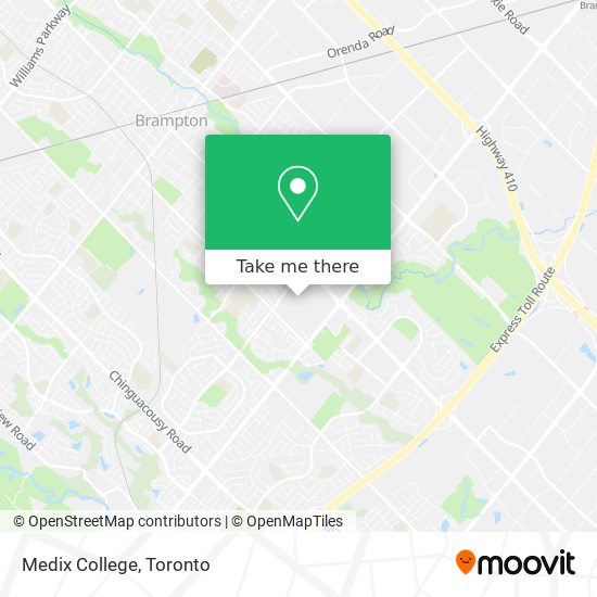 Medix College map