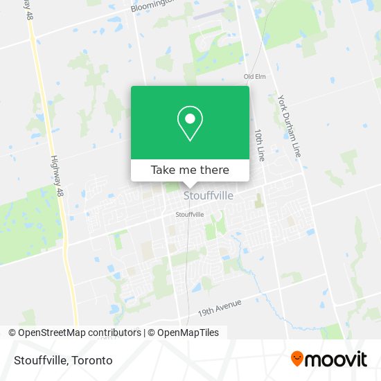 Stouffville map