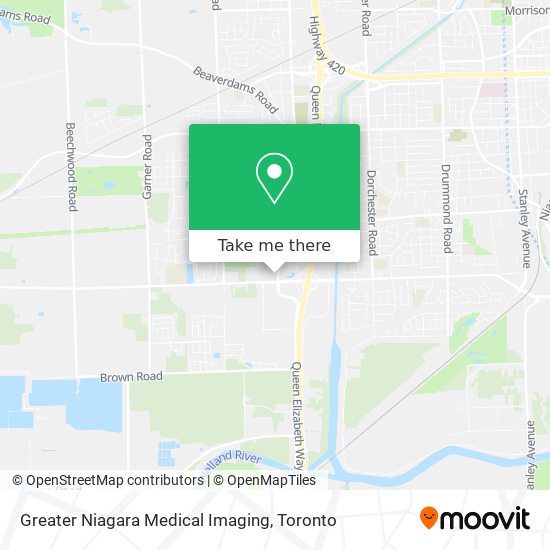 Greater Niagara Medical Imaging plan