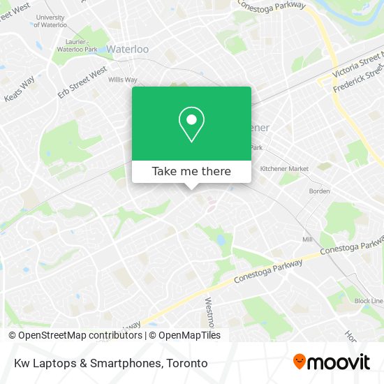 Kw Laptops & Smartphones map