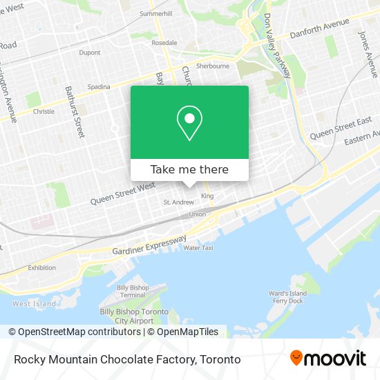 Rocky Mountain Chocolate Factory map