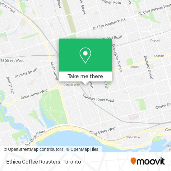 Ethica Coffee Roasters map