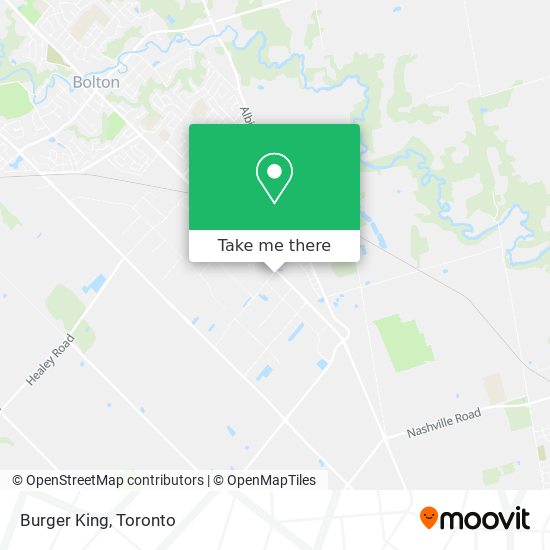 Burger King map