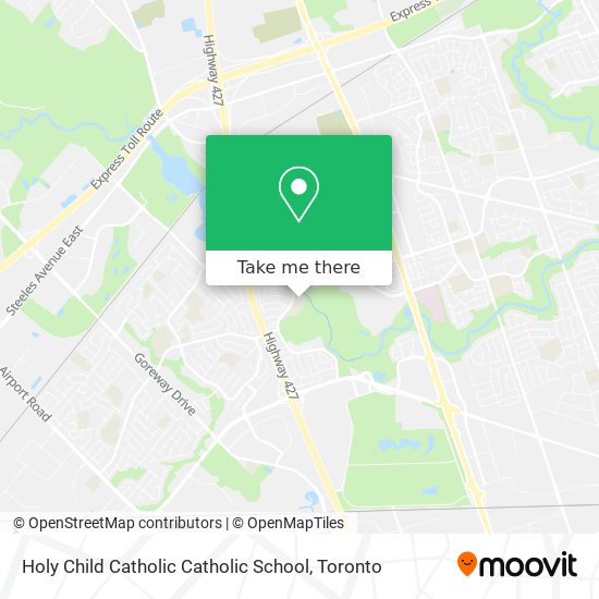 Holy Child Catholic Catholic School map