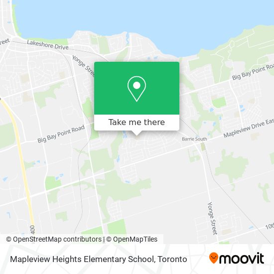 Mapleview Heights Elementary School map