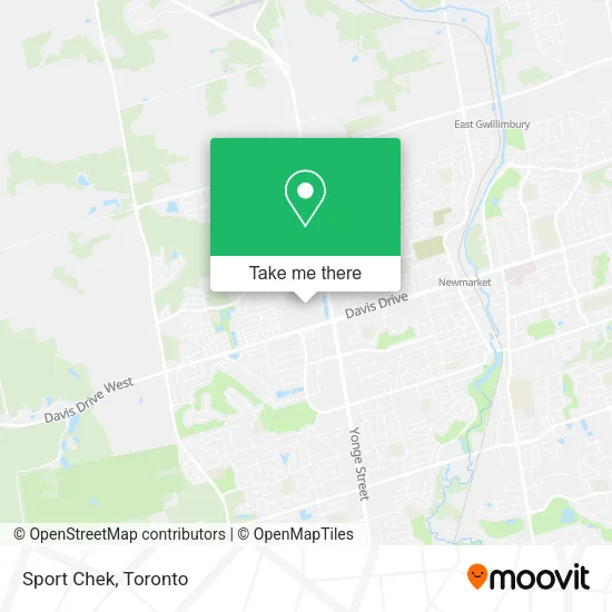 Sport Chek map