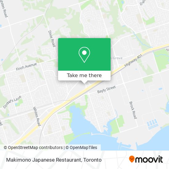 Makimono Japanese Restaurant map