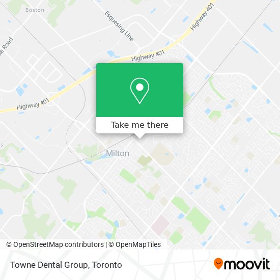 Towne Dental Group map
