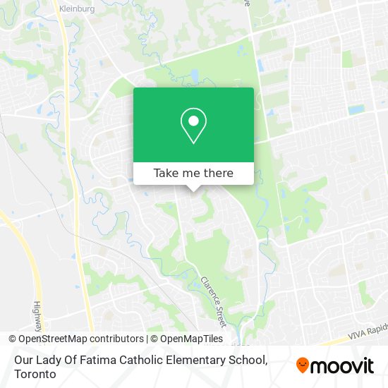 Our Lady Of Fatima Catholic Elementary School plan