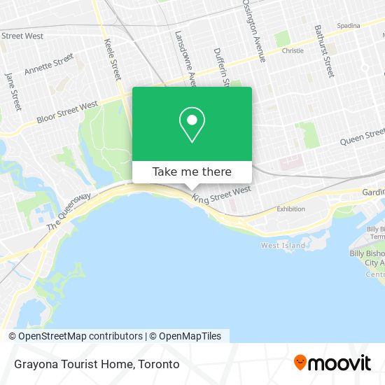 Grayona Tourist Home map