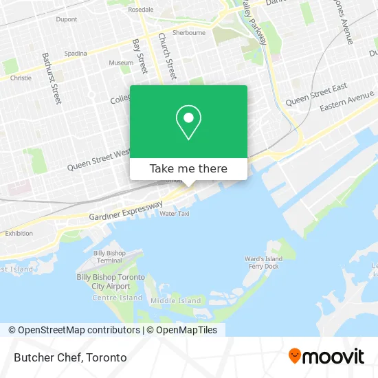 Butcher Chef map
