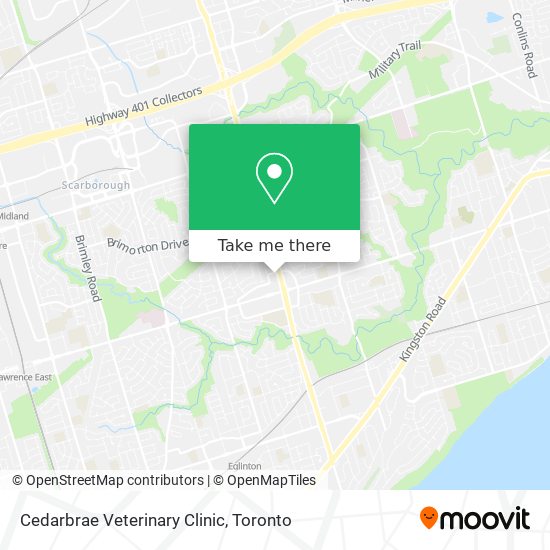 Cedarbrae Veterinary Clinic plan