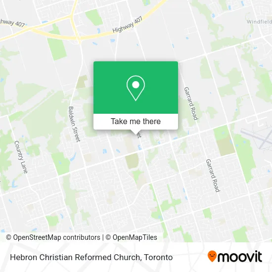 Hebron Christian Reformed Church plan