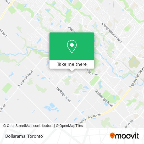 Dollarama map