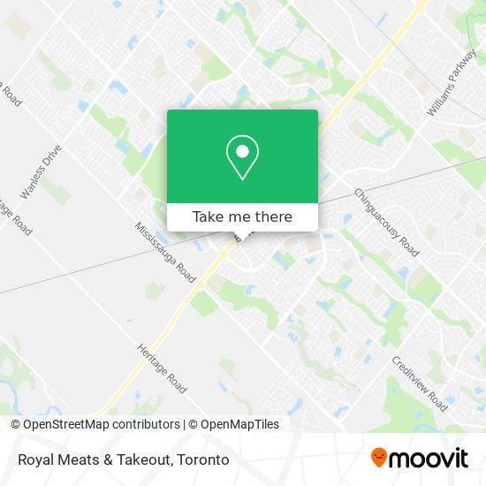 Royal Meats & Takeout map