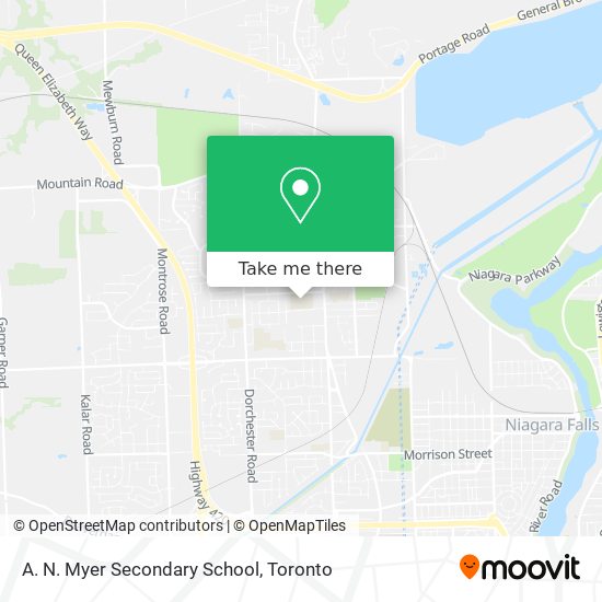 A. N. Myer Secondary School plan