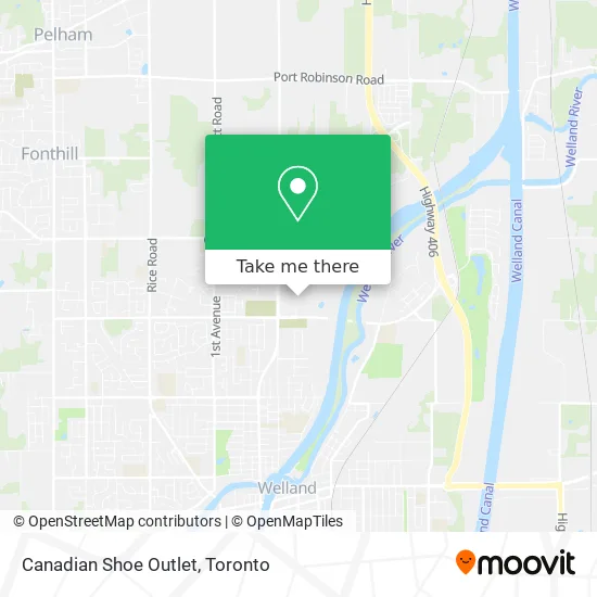 Canadian Shoe Outlet map