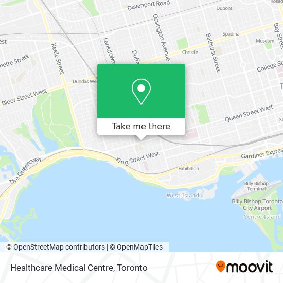 Healthcare Medical Centre map