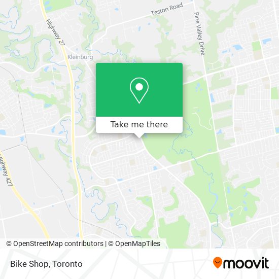 Bike Shop plan