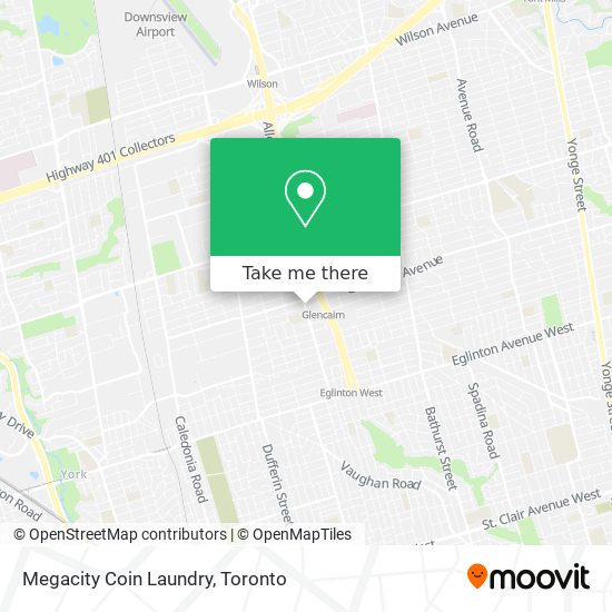 Megacity Coin Laundry map