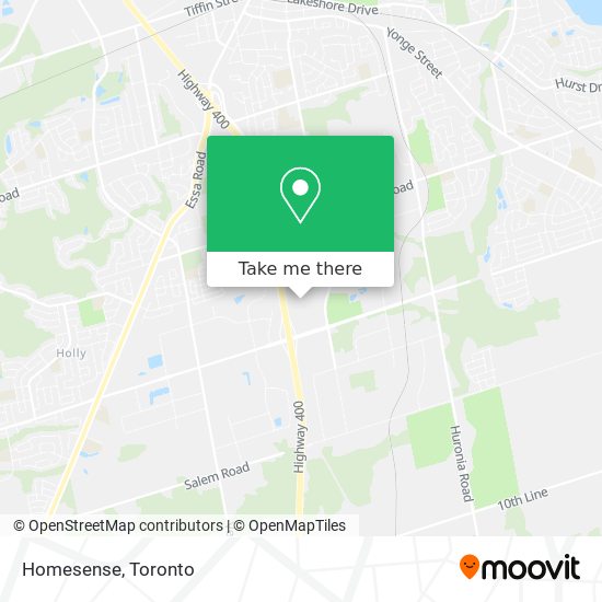 Homesense map