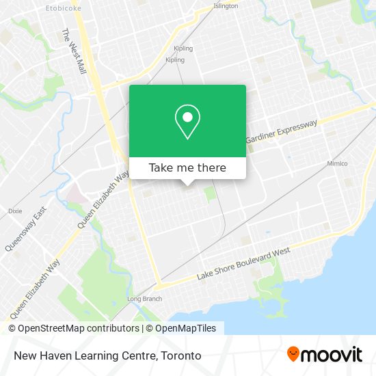 New Haven Learning Centre map