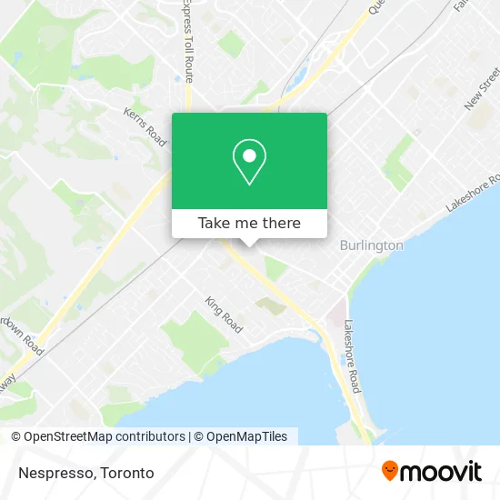 Nespresso map