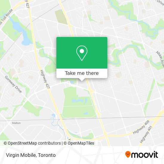 Virgin Mobile map