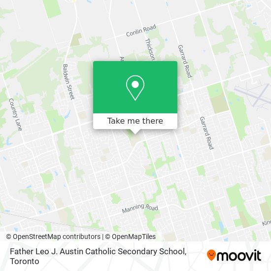 Father Leo J. Austin Catholic Secondary School plan