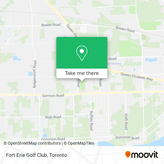 Fort Erie Golf Club map