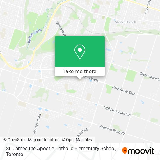 St. James the Apostle Catholic Elementary School plan