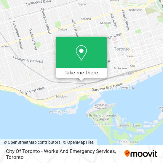 City Of Toronto - Works And Emergency Services plan