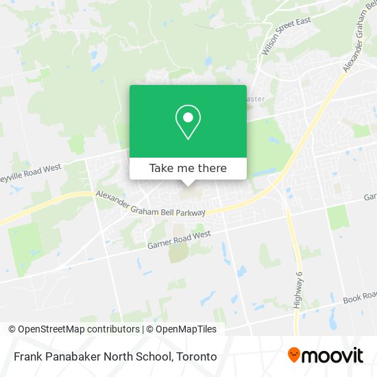 Frank Panabaker North School map