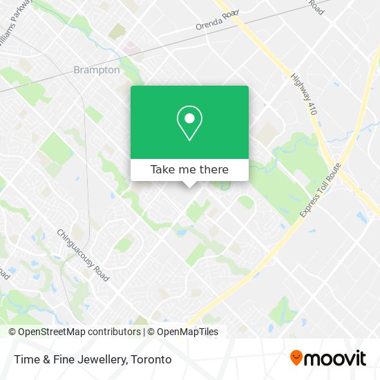 Time & Fine Jewellery map