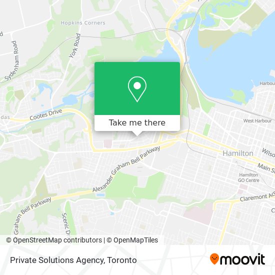 Private Solutions Agency map