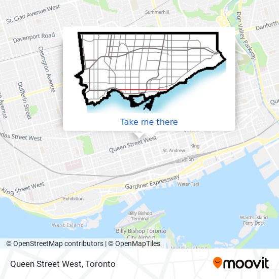 Queen Street West plan