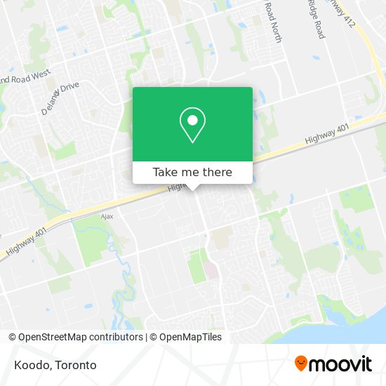 Koodo map