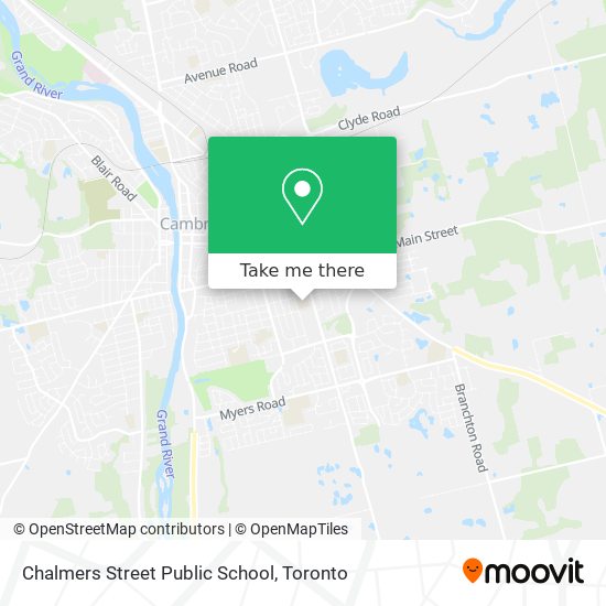 Chalmers Street Public School map