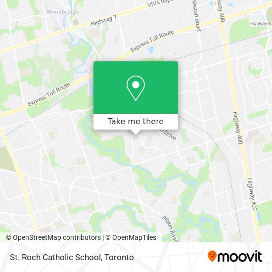 St. Roch Catholic School map