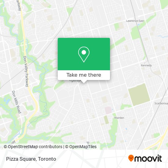 Pizza Square map