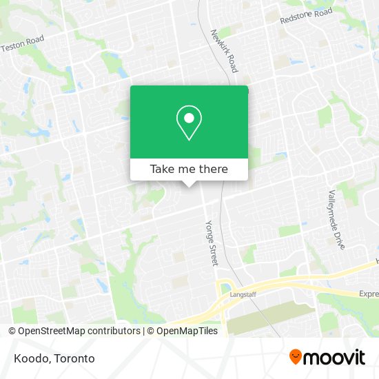 Koodo map