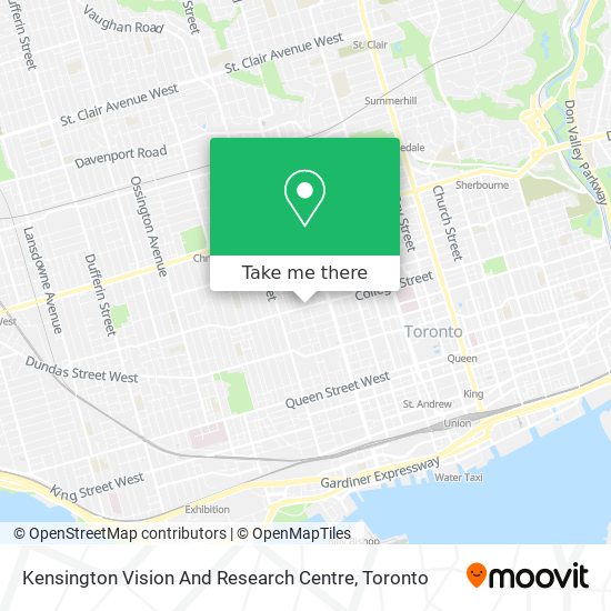 Kensington Vision And Research Centre map