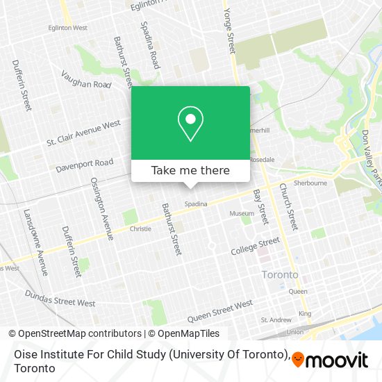 Oise Institute For Child Study (University Of Toronto) map