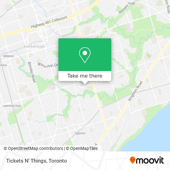 Tickets N' Things map