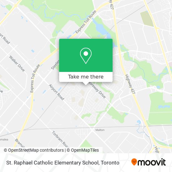 St. Raphael Catholic Elementary School map