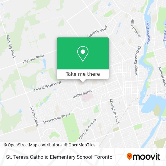 St. Teresa Catholic Elementary School map