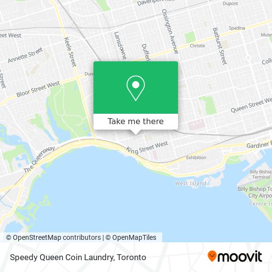 Speedy Queen Coin Laundry map