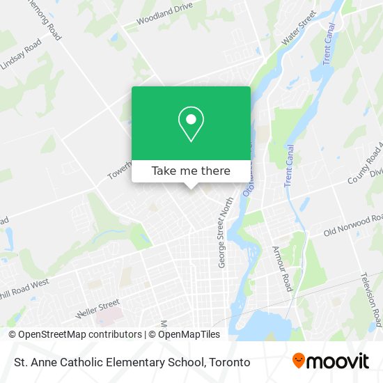 St. Anne Catholic Elementary School map