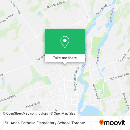 St. Anne Catholic Elementary School map